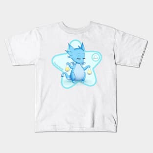 Zodiac Dragons - Libra Kids T-Shirt